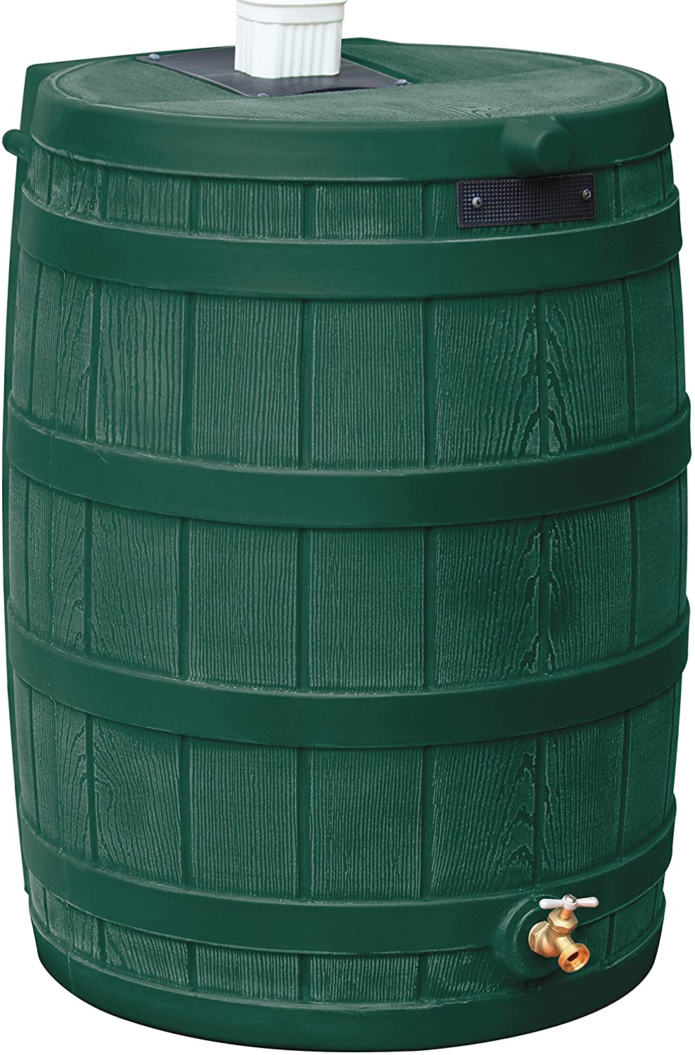 Good Ideas Rain Wizard 50 Gallon Plastic Outdoor Home Rain Barrel Water Storage Collector 4