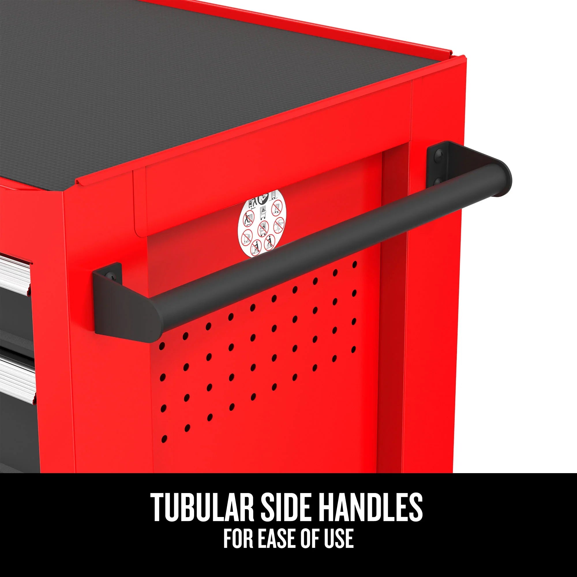 2000 Series 26-in W x 36.5-in H 5-Drawer Steel Rolling Tool Cabinet (Red) 12