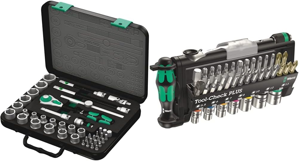 5003594001 8100 SB 2 Zyklop 3/8" Metric Ratchet Set ( Piece of 43) 2
