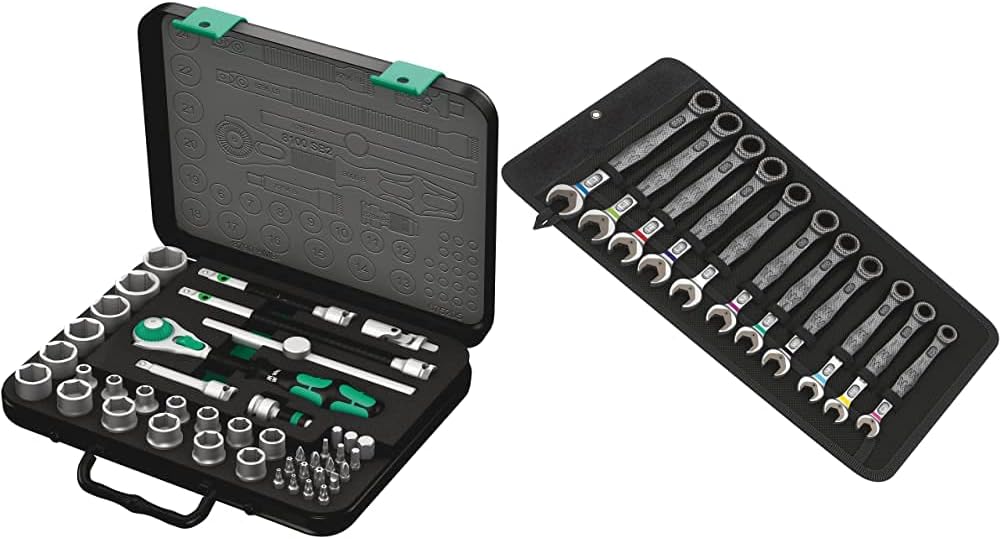 5003594001 8100 SB 2 Zyklop 3/8" Metric Ratchet Set ( Piece of 43) 36