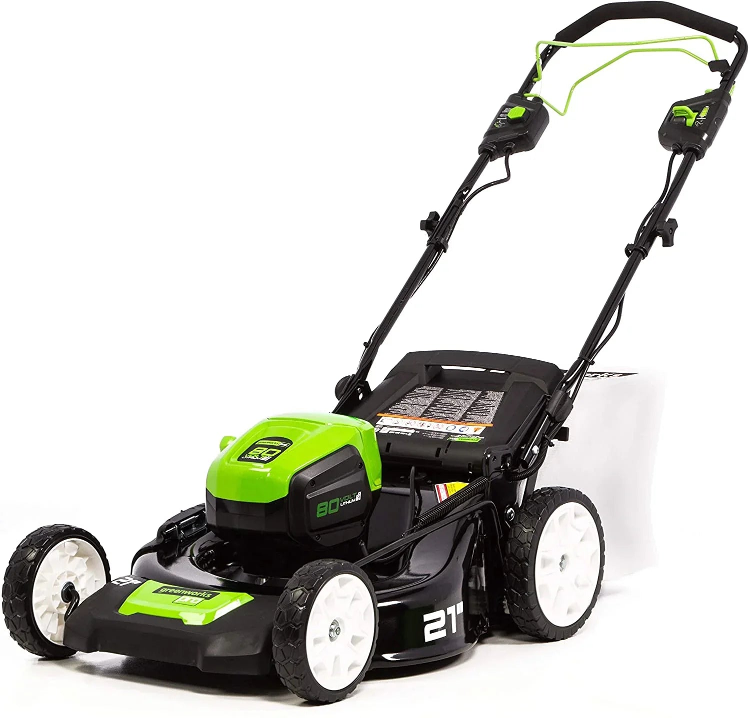 21-Inch 80V Lawn Mower, (2) 2Ah Batteries and Charger Included GLM801601 3