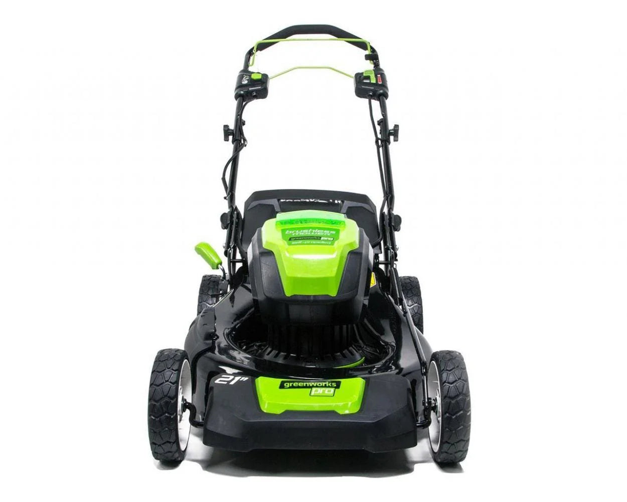 80V Cordless 21′′ Self-Propelled Brushless Lawn Mower | Greenworks 14