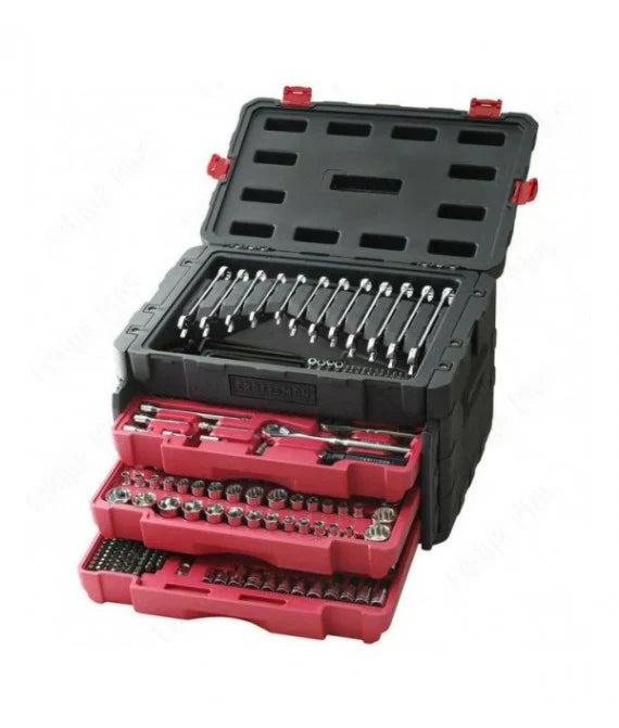 450-Piece Mechanics Tool Set, Ratchet Socket Hand Wrench Toolset 2