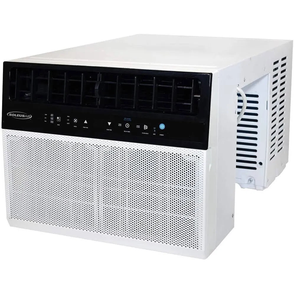 Soleus Air 8,000 BTU Hybrid Saddle Window Air Conditioner with WiFi, White 3