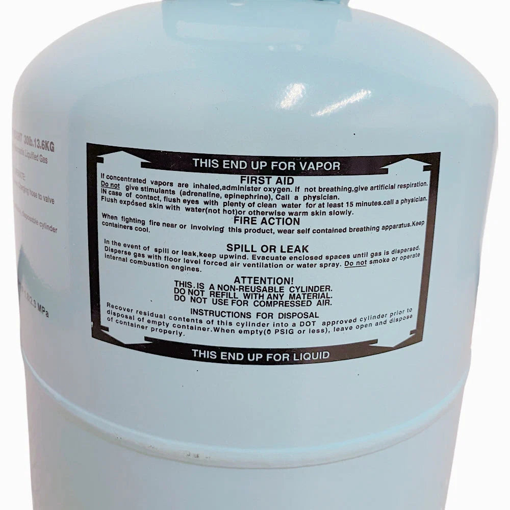 30LB R134A R-134A Freon Refrigerant Gas 3