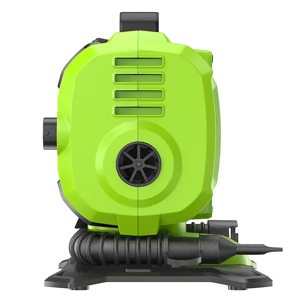 24 Volt Battery Powered 160-PSI Inflator with 2.0 Ah USB-C Battery & Charger - Green 5