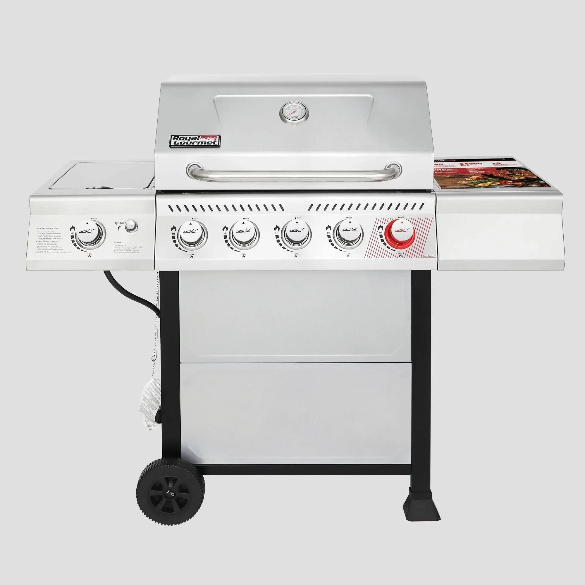 5-Burner GAS Grill with Side Burner GA5401T 1