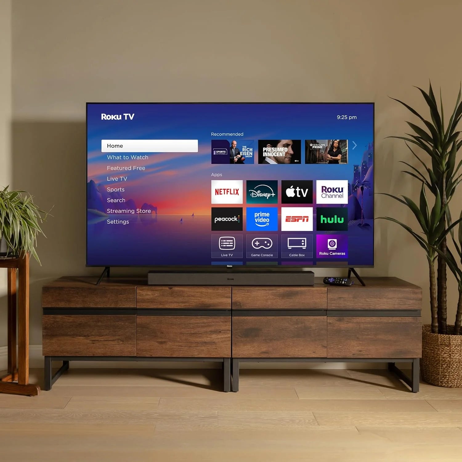 Bhd Roku 50" Select Series 4K HDR Smart TV with Voice Remote 8