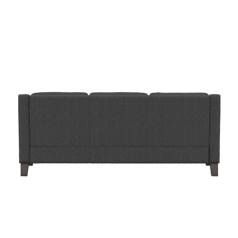 iNSPIRE Q Modern Elston Tufted Linen Track Sofa 6