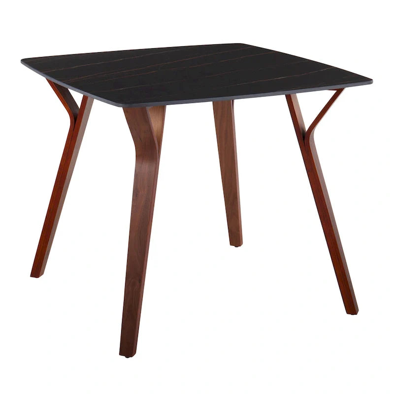 Carson Carrington Sala Dining Table Featuring a Textured Marble Top 1