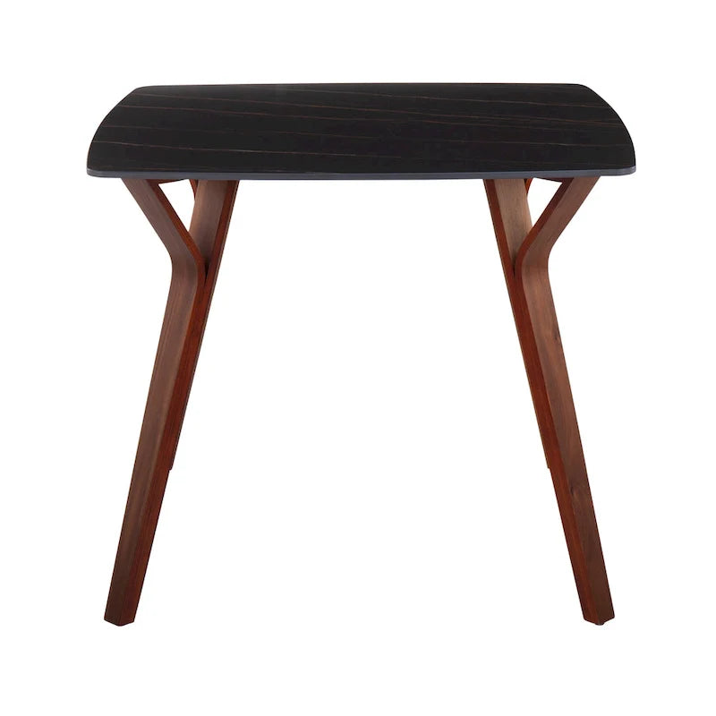 Carson Carrington Sala Dining Table Featuring a Textured Marble Top 4