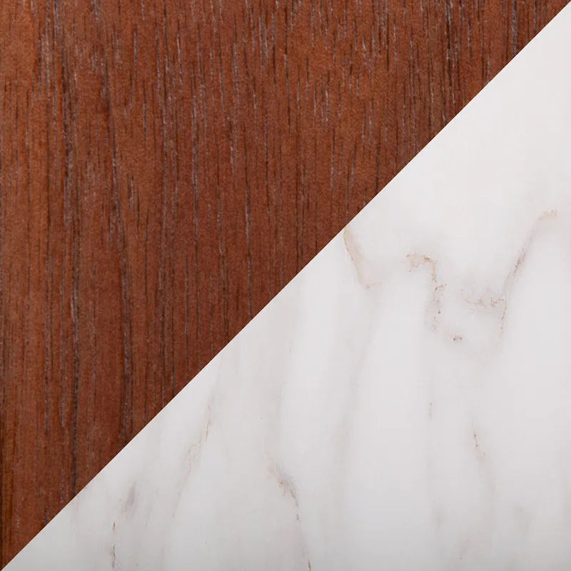 Carson Carrington Sala Dining Table Featuring a Textured Marble Top 10