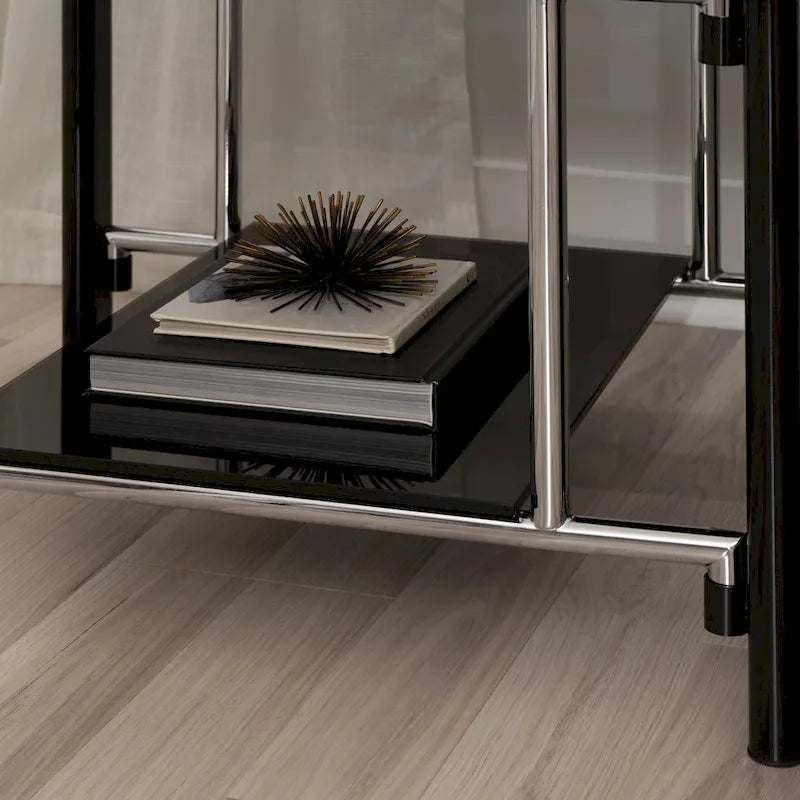 Jackie Black Accent Side Table 3