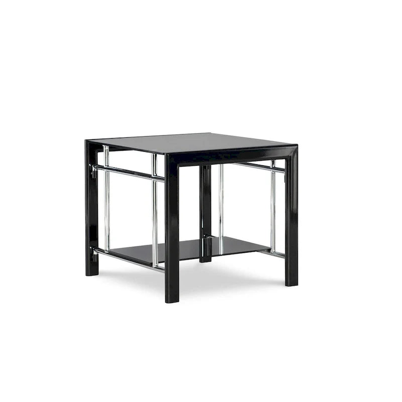 Jackie Black Accent Side Table 4