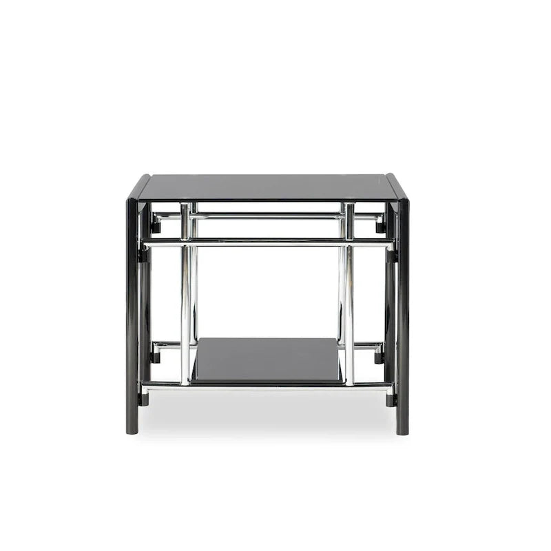 Jackie Black Accent Side Table 5