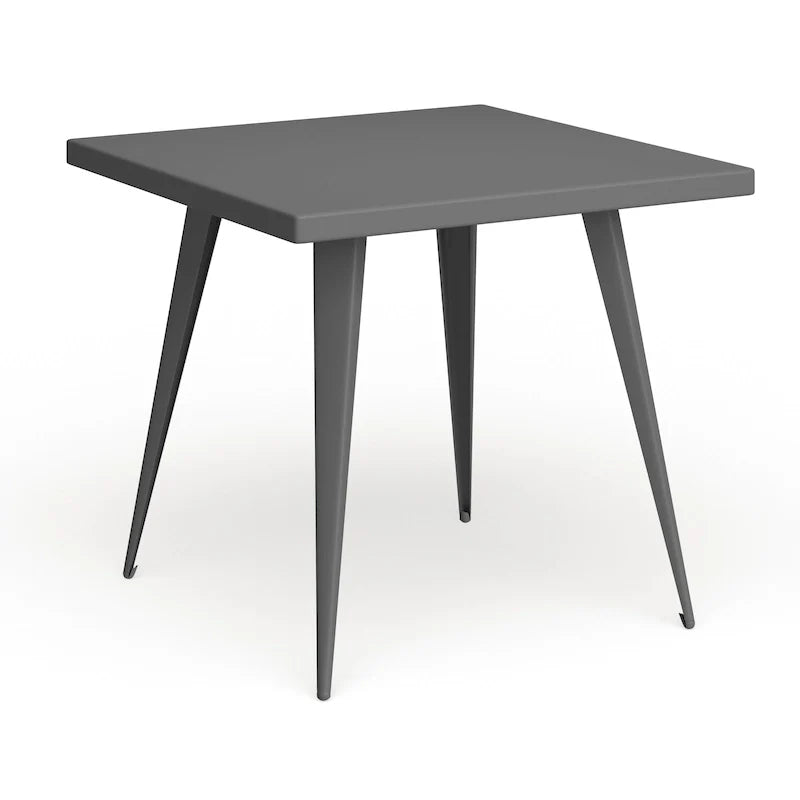 Carbon Loft Swan Industrial Square Metal Dining Table - Not Available 18