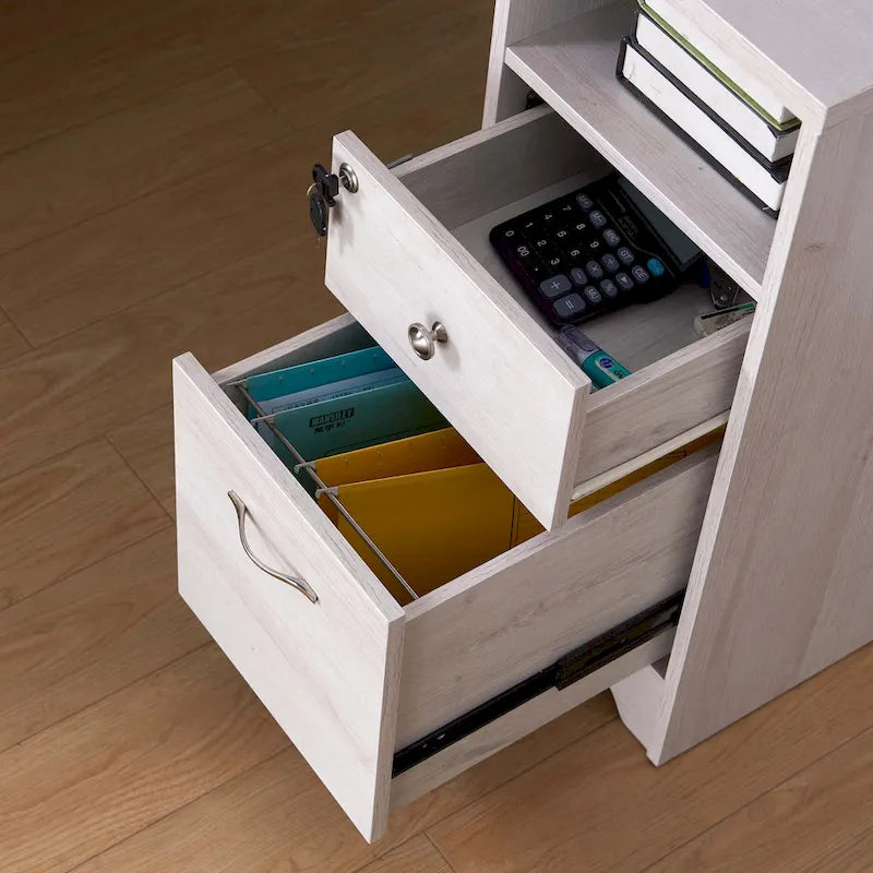 Furniture of America Barlon 59-Inch L-Shaped Computer Desk with USB Ports 15
