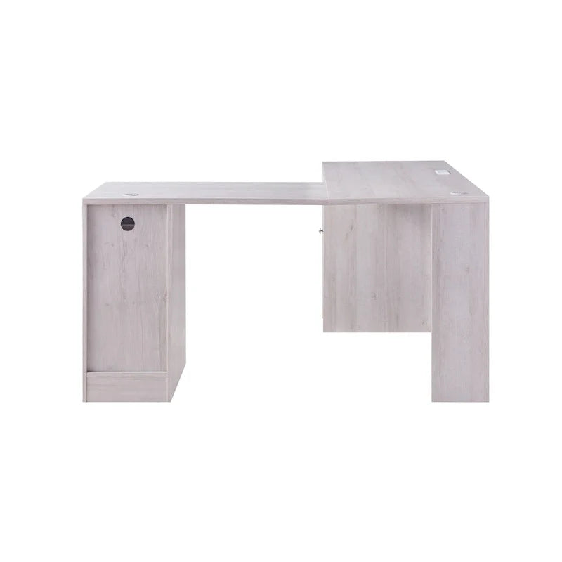 Furniture of America Barlon 59-Inch L-Shaped Computer Desk with USB Ports 20