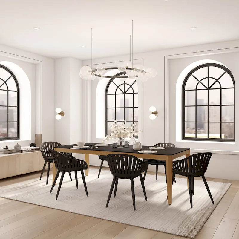 Midtown Concept Valse Wooden Indoor Dining Table 4