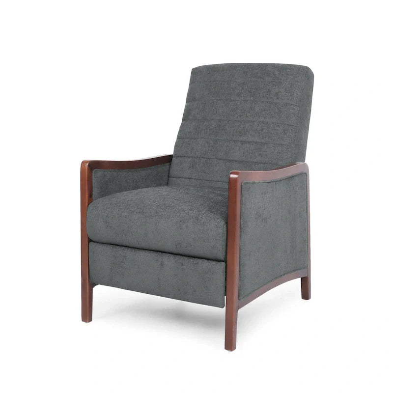 Anaura Channel-Stitched Pushback Recliner from Christopher Knight Home 15