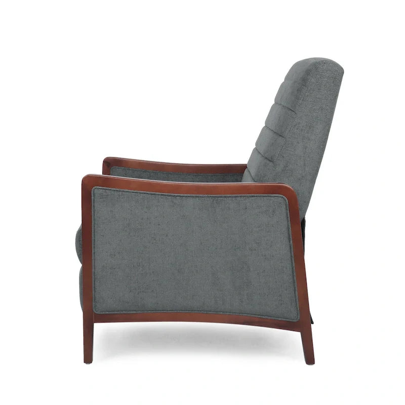 Anaura Channel-Stitched Pushback Recliner from Christopher Knight Home 16