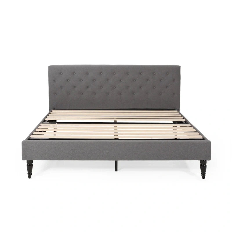 Christopher Knight Home Atterbury King Size Upholstered Bed Platform 26