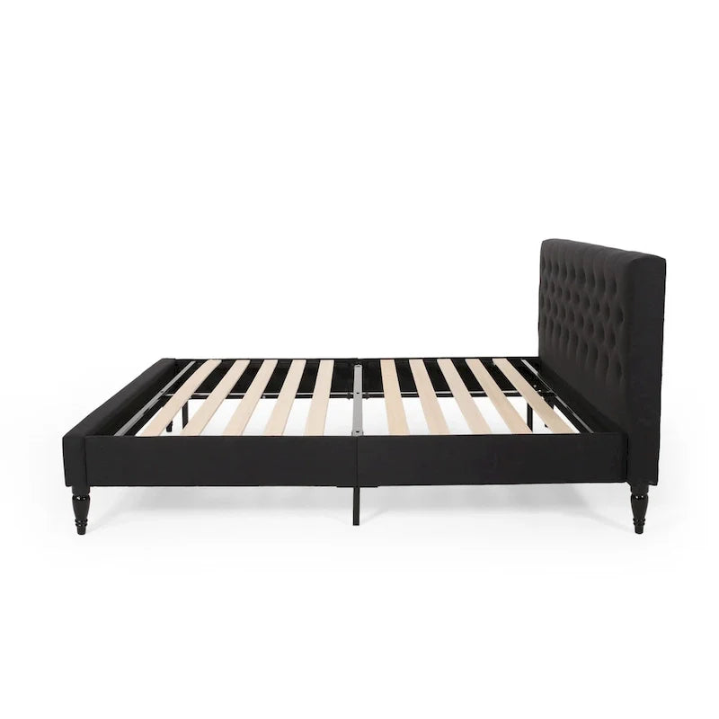 Christopher Knight Home Atterbury King Size Upholstered Bed Platform 3