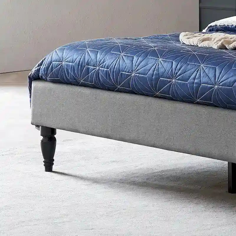 Christopher Knight Home Atterbury King Size Upholstered Bed Platform 10