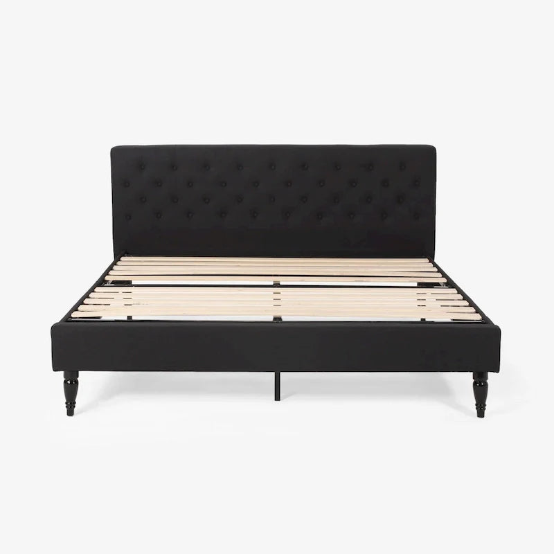 Christopher Knight Home Atterbury King Size Upholstered Bed Platform 23