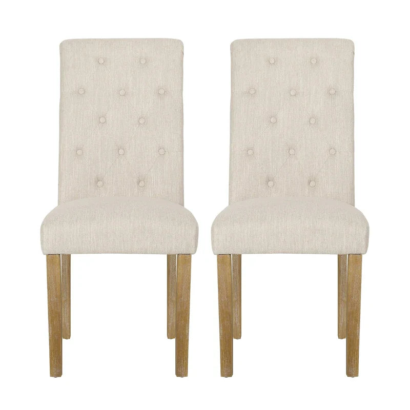Set of 2 Aruda Upholstered Dining Chairs by Christopher Knight Home 35