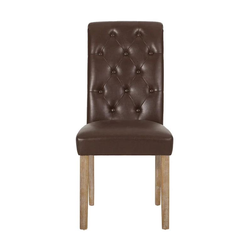 Set of 2 Aruda Upholstered Dining Chairs by Christopher Knight Home 20