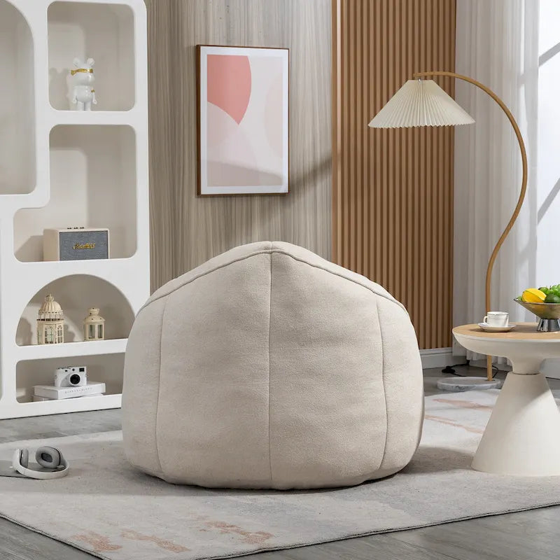 Bean Bag Lounge Chair with Matching Footrest 15