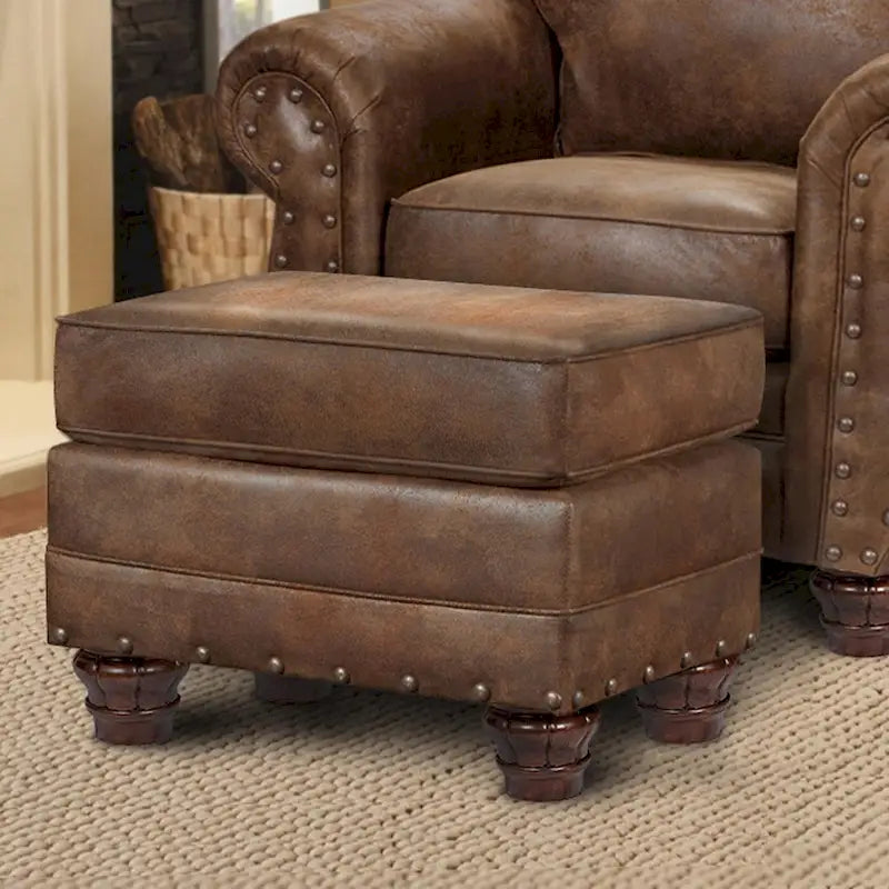 Sedona Arm Chair with Matching Ottoman - American Furniture Classics Model 9901-00-90 8