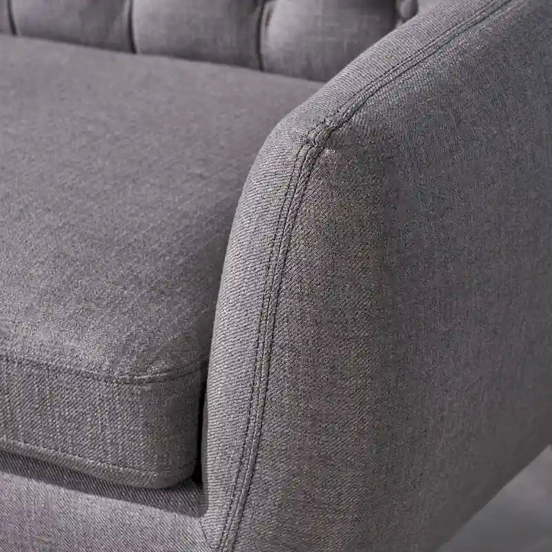 Christopher Knight Home Bernice Petite Sofa in Mid-Century Modern Style 11