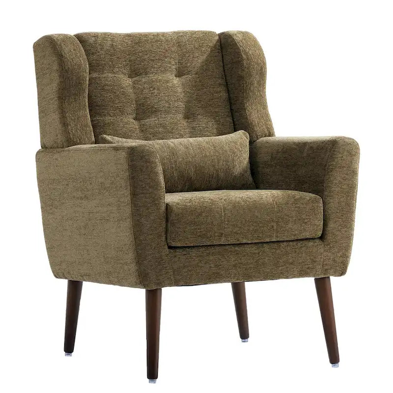 Contemporary Upholstered Accent Chair with Foam Filling for Living Room - Dimensions: 28.74 x 24.21 x 37.60 inches 3