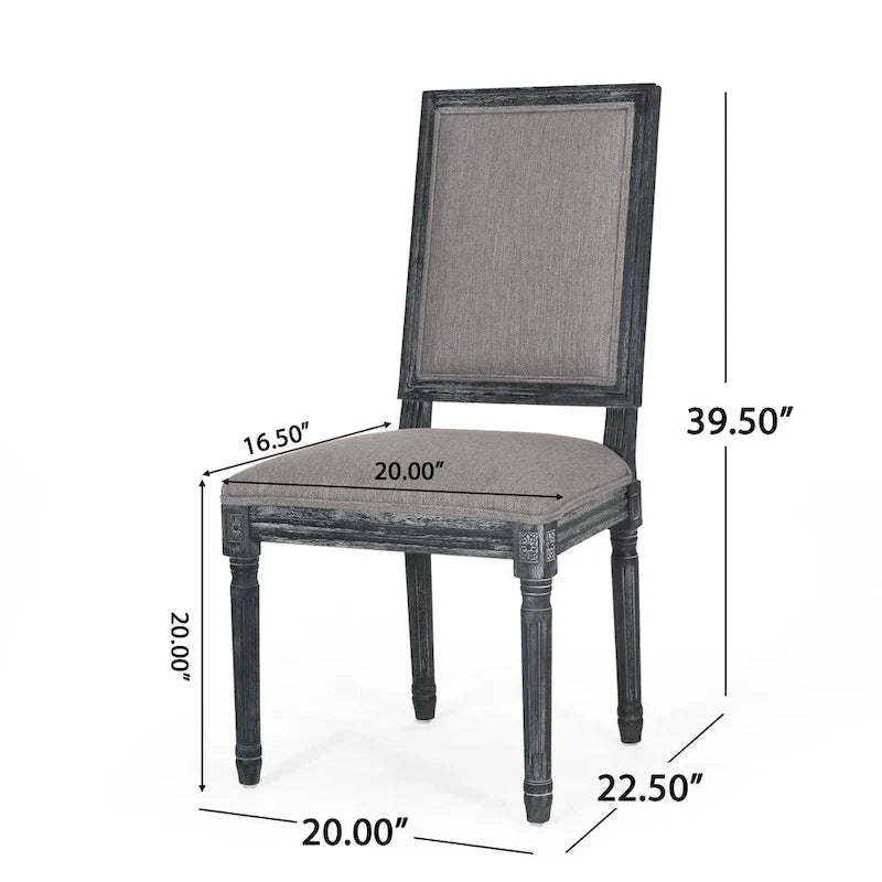 Christopher Knight Home Regan Upholstered 7-Piece Expandable Dining Set 7