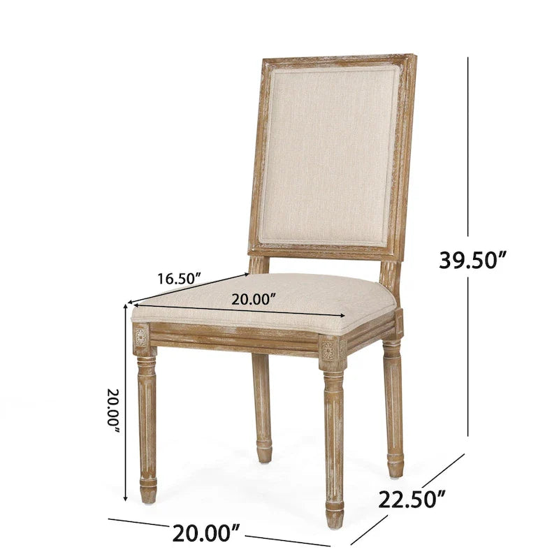Christopher Knight Home Regan Upholstered 7-Piece Expandable Dining Set 32