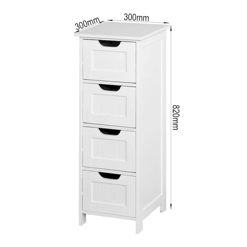 Storage Cabinet for Bathroom with Drawers 3