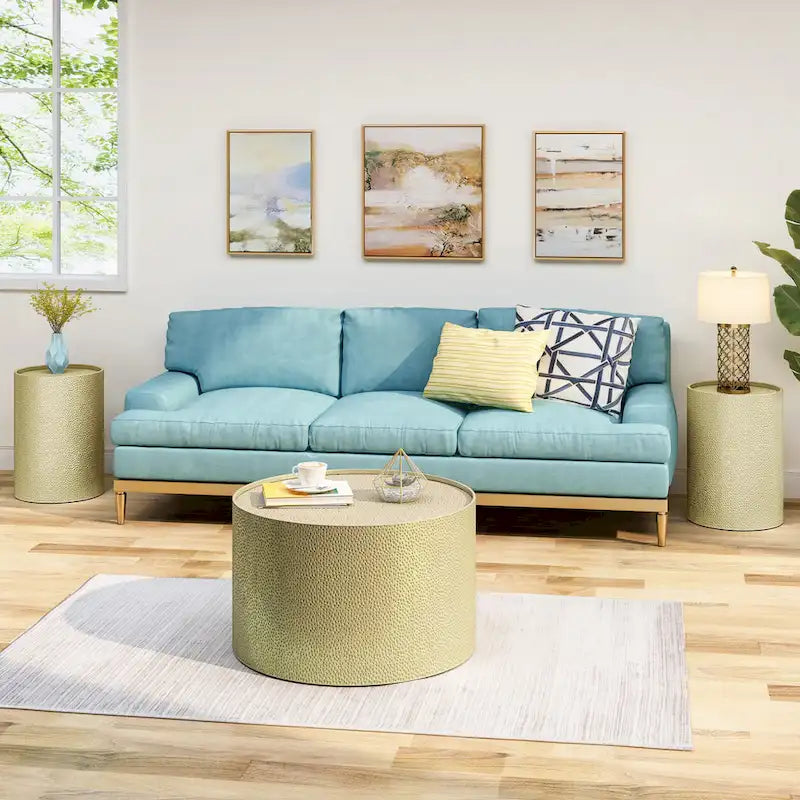 Christopher Knight Home Braeburn Contemporary 3-Piece Round Table Set 9