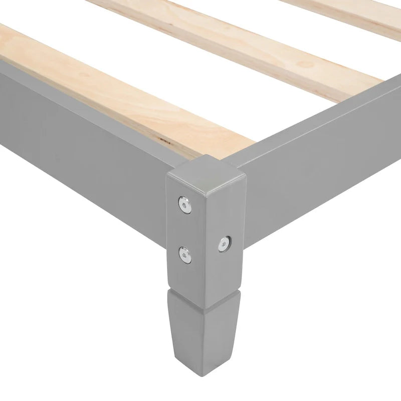 Gray Wooden Twin Daybed 2