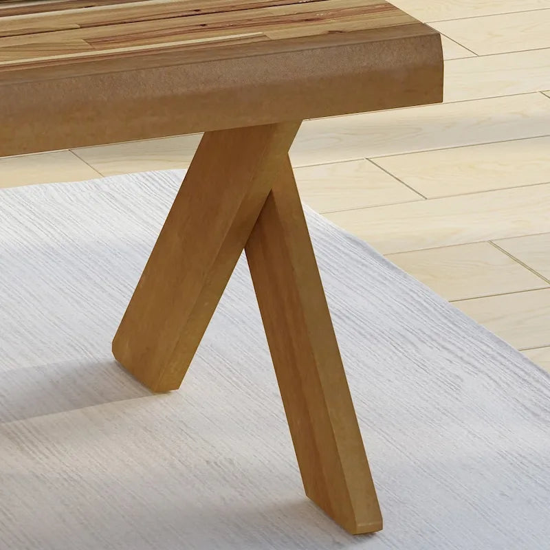 Christopher Knight Home Esmeralda Acacia Wood Farmhouse Coffee Table 4