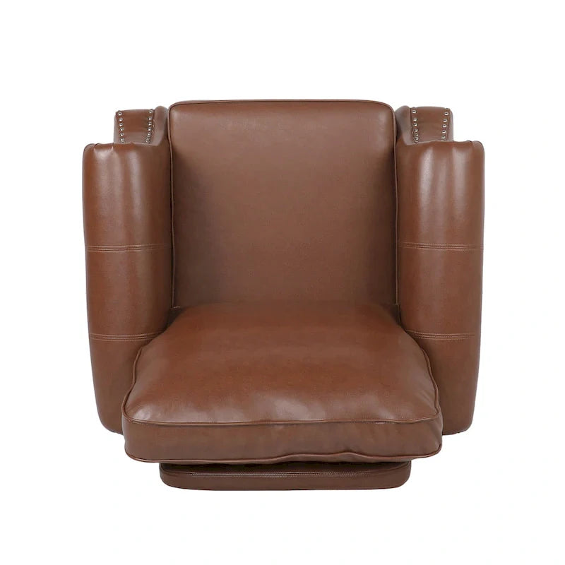 Christopher Knight Home Dowd Faux Leather 3-Piece Club Chair and Sofa Set 13