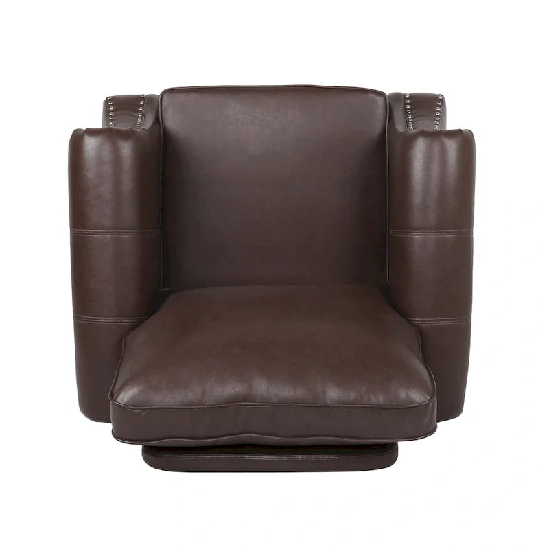Christopher Knight Home Dowd Faux Leather 3-Piece Club Chair and Sofa Set 22