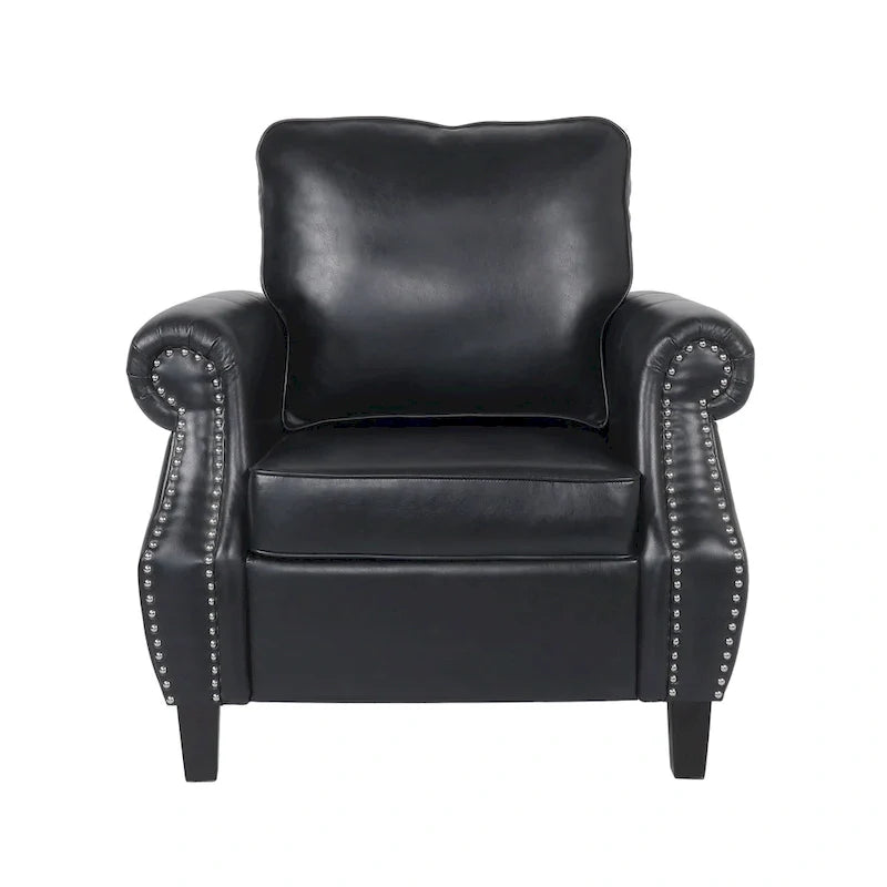 Christopher Knight Home Dowd Faux Leather 3-Piece Club Chair and Sofa Set 29