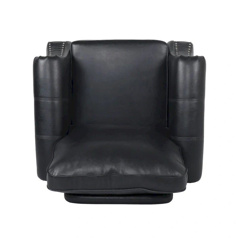 Christopher Knight Home Dowd Faux Leather 3-Piece Club Chair and Sofa Set 32
