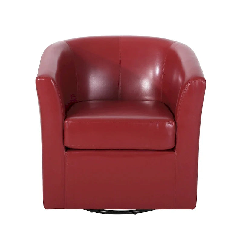 Christopher Knight Home Daymian Swivel Club Chair - Dimensions: 29" D x 30.2" W x 30.5" H 8