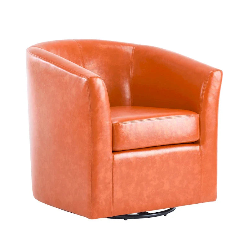 Christopher Knight Home Daymian Swivel Club Chair - Dimensions: 29" D x 30.2" W x 30.5" H 25