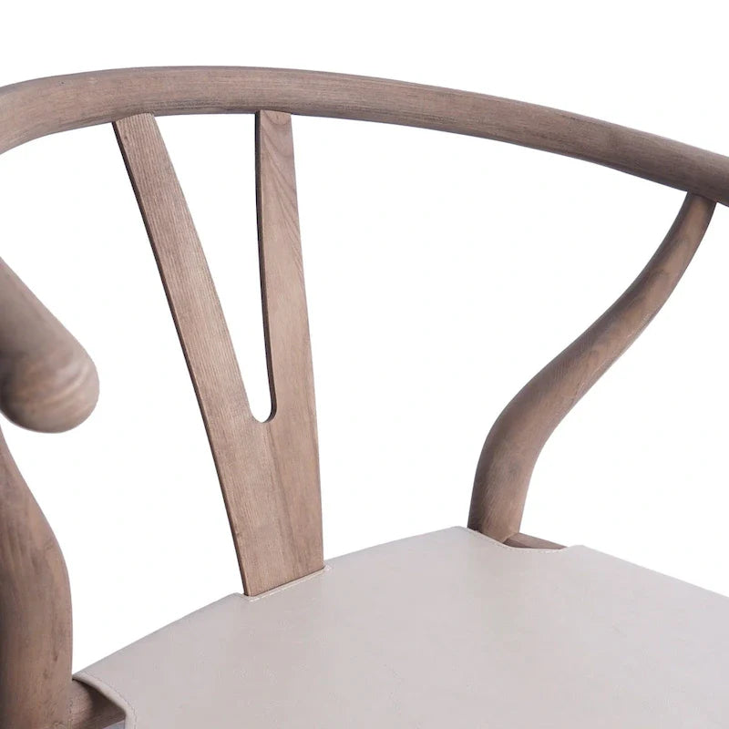 Set of 6 Gessford Ash Wood Dining Chairs by Christopher Knight Home 15