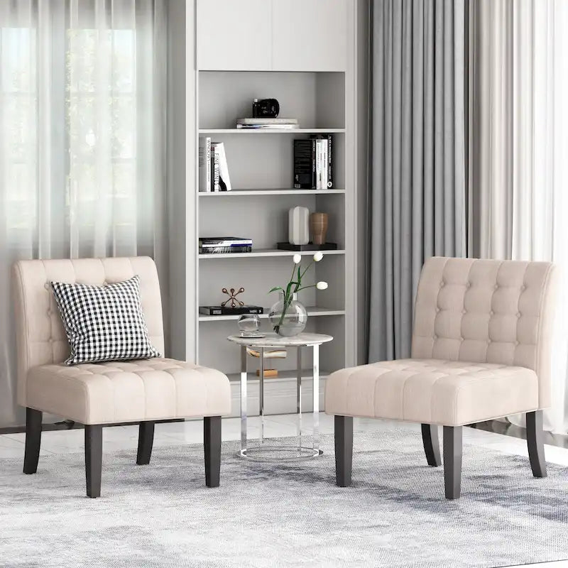 Christopher Knight Home Lewis Tufted Fabric Accent Chair 32