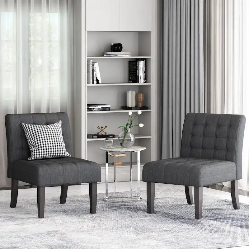 Christopher Knight Home Lewis Tufted Fabric Accent Chair 33